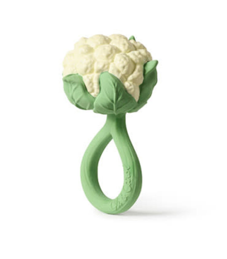 Oli & Carol Rattle Toy Cauliflower