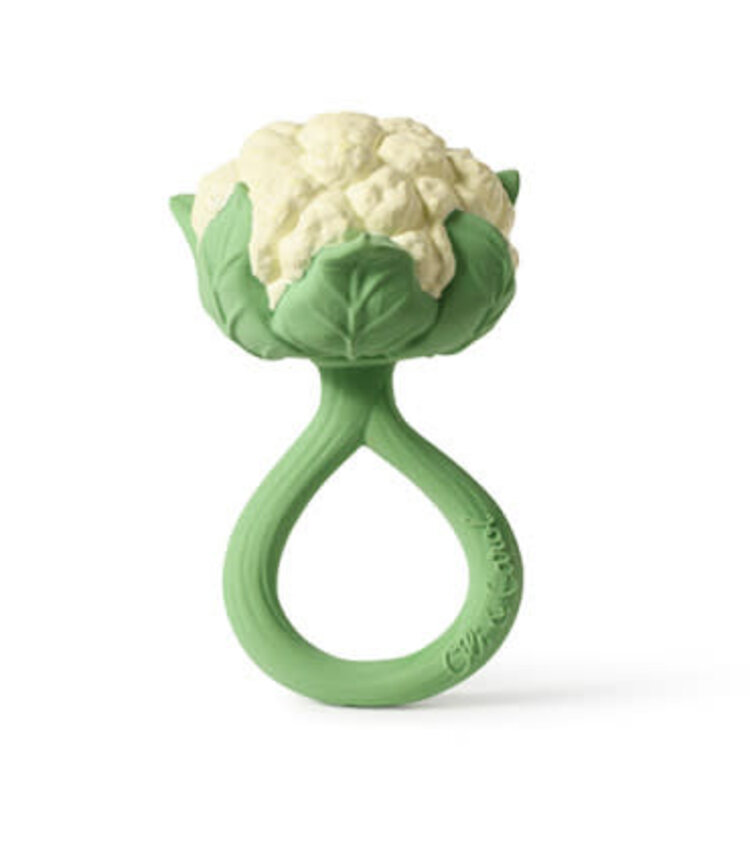 Oli & Carol Rattle Toy Cauliflower