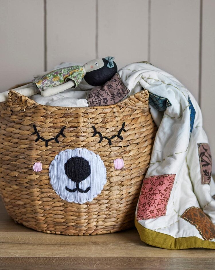 Eman Basket - Water Hyacinth