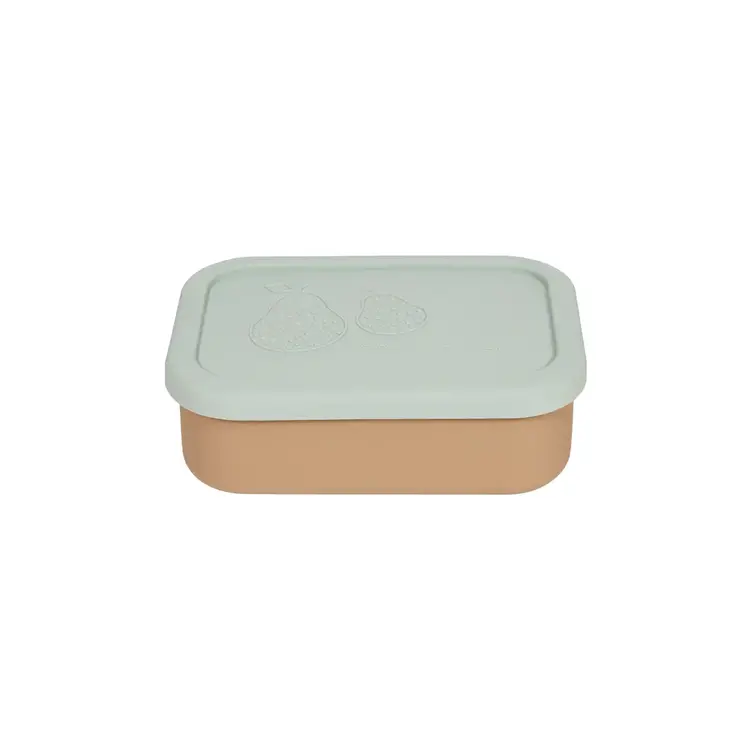 OYOY MINI Yummy Lunchdoos - Small - Green/Camel