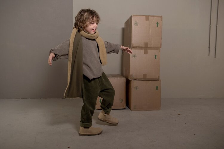 Nixnut Reg Sjaal - Khaki