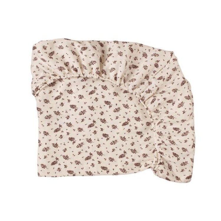Main Sauvage Junior Fitted Sheet - Meadow Print