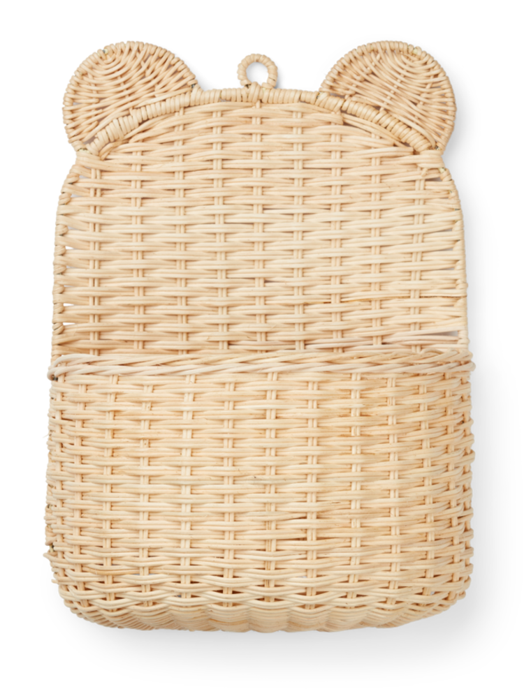 Liewood Iben Wall Basket - Natural