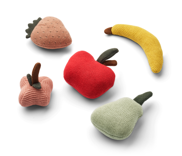Liewood Lisa Playfood 5-Pack - Fruit Multi Mix