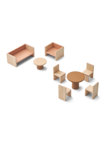 Liewood Gillian Playhouse Furniture - Rose Mix