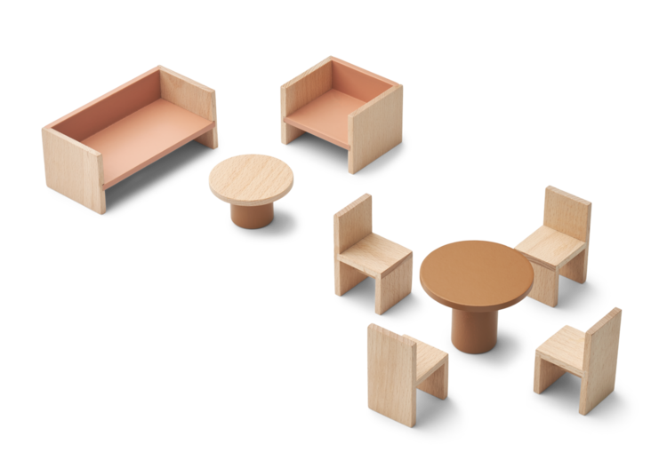 Liewood Gillian Speelhuis Meubels - Rose Mix