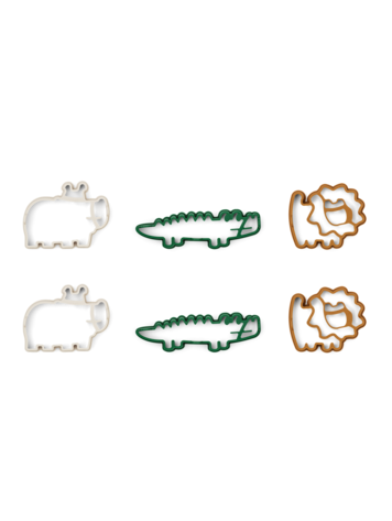 Liewood Karina Pancake Shape Set - Safari/Eden Multi Mix