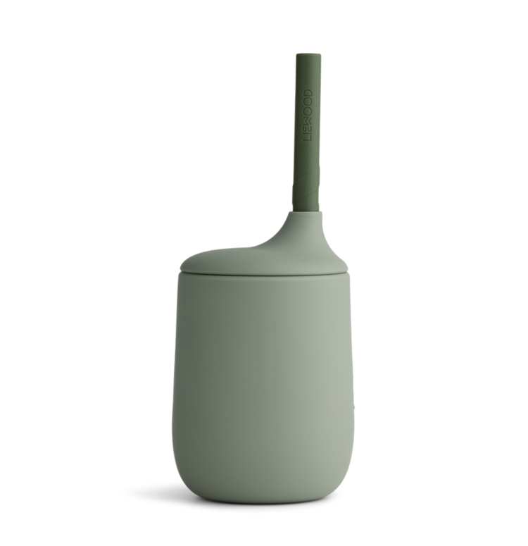 Liewood Ellis Sippy Cup - Faune Green/Hunter Green Mix