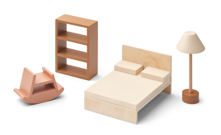 Liewood Amanda Playhouse Furniture - Rose Mix
