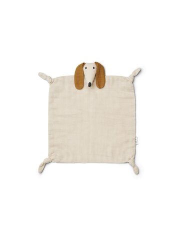 Liewood Agnete Cuddle Cloth - Dog Sandy