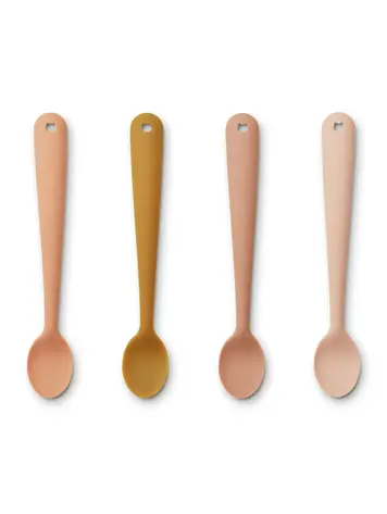 Liewood Siv Eetlepel 4-Pack - Tuscany Rose Multi Mix