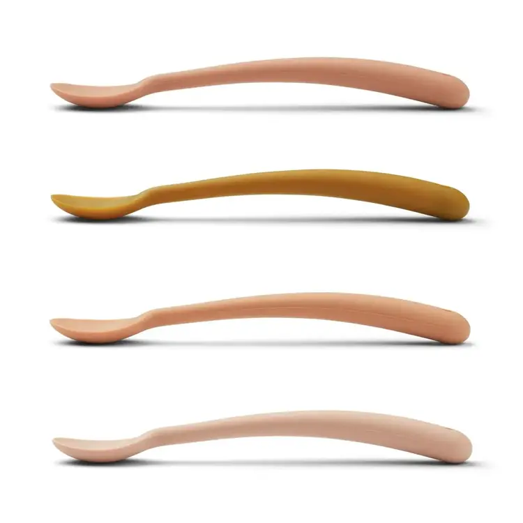 Liewood Siv Feeding Spoon 4-Pack - Tuscany Rose Multi Mix