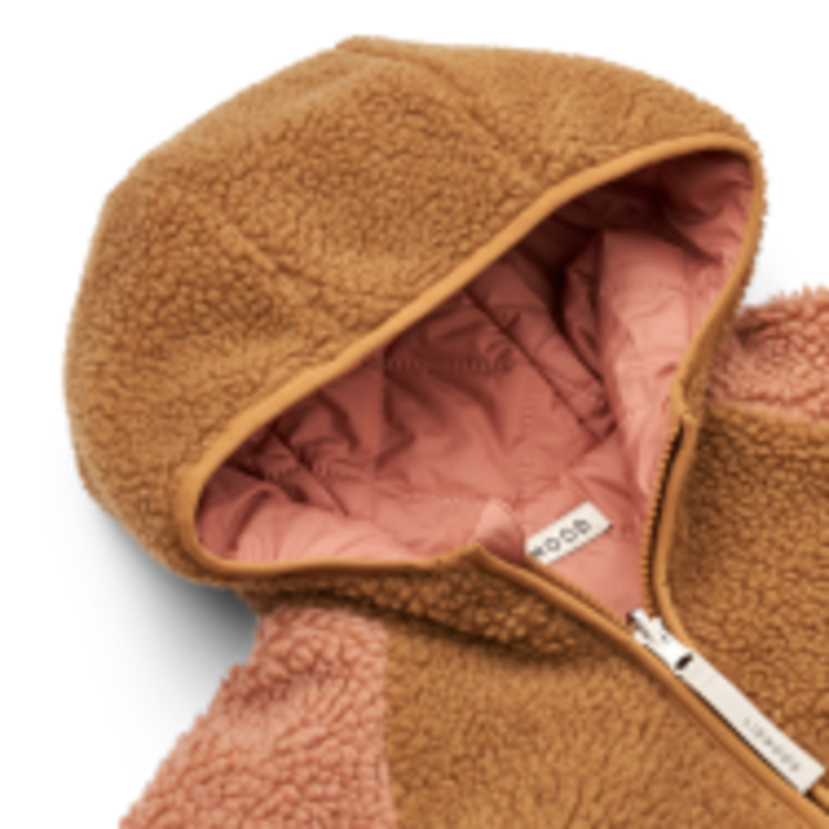 Liewood Jackson Printed Reversible Jacket - Tuscany Rose Mix