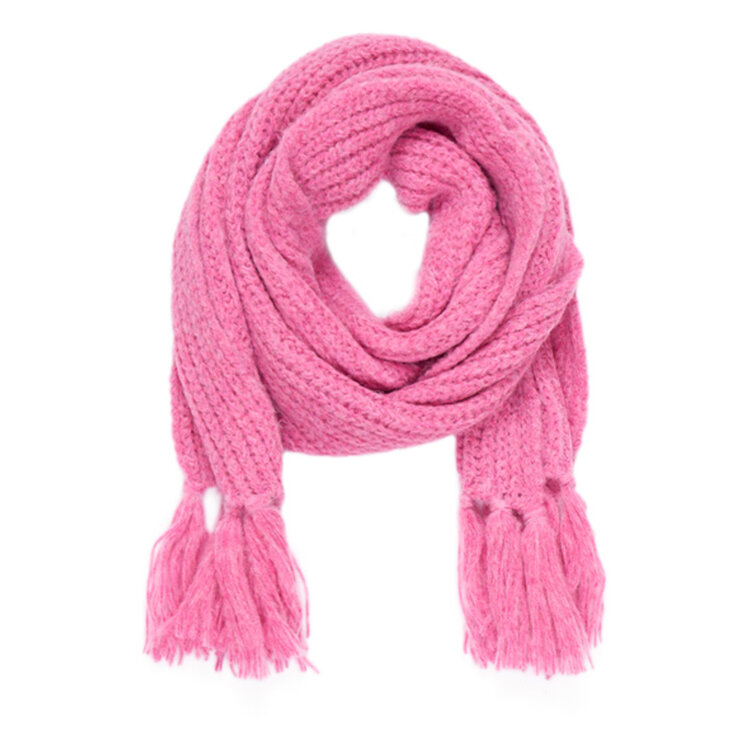 The New Society Ambrosia Scarf - Fucsia