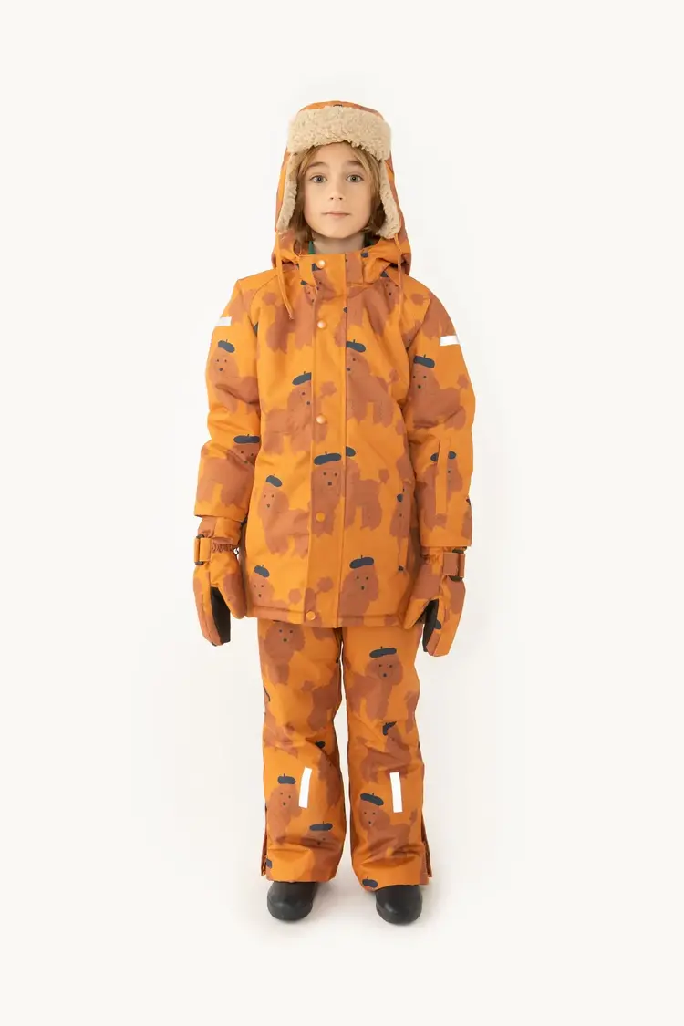 Tiny Cottons Tiny Poodle Snow Jacket - Caramel