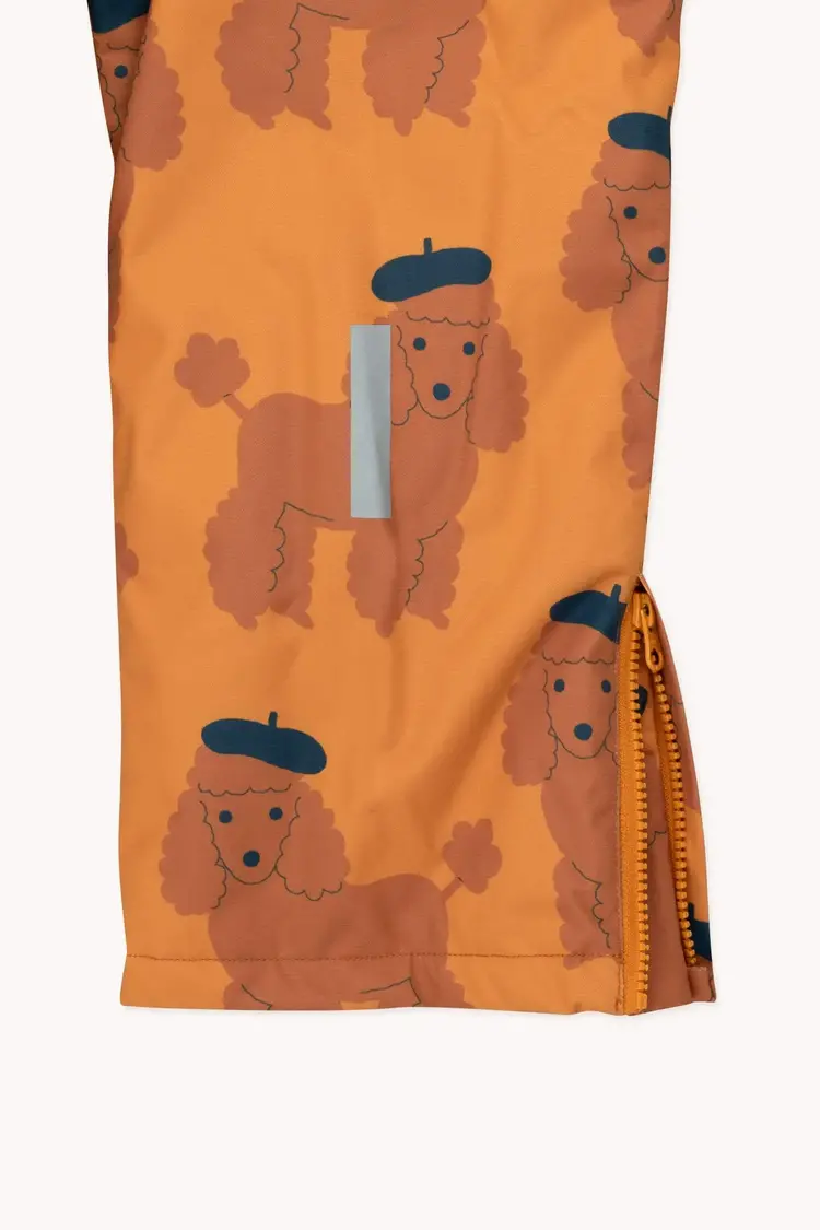 Tiny Cottons Tiny Poodle Snow Dungarees - Caramel
