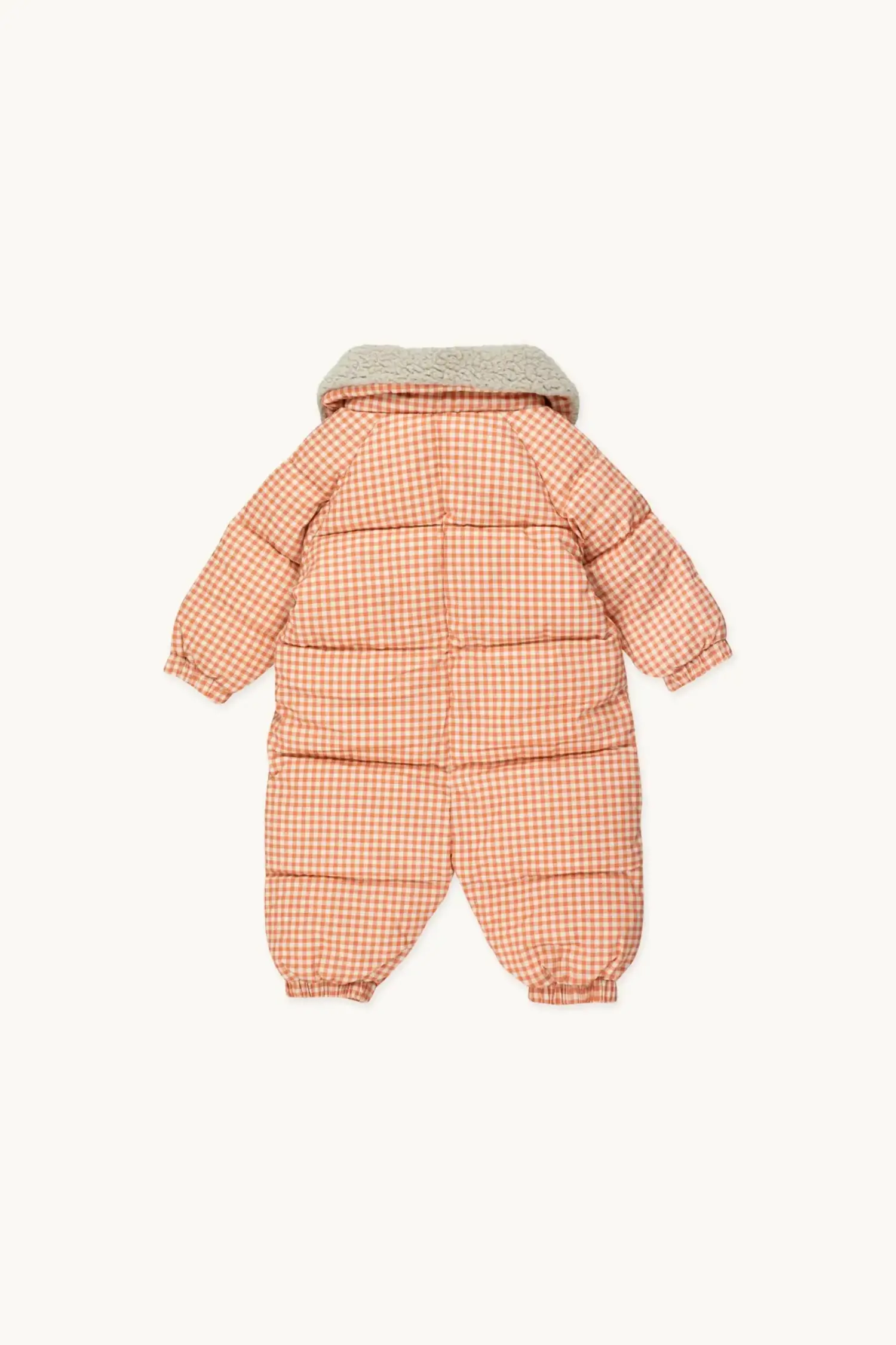 Vichy Padded Overall - Light Rust/ Light Cream - Couleur Locale Kids