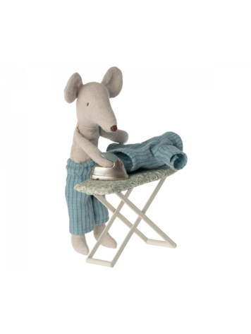 Maileg Iron And Ironing Board, Mouse