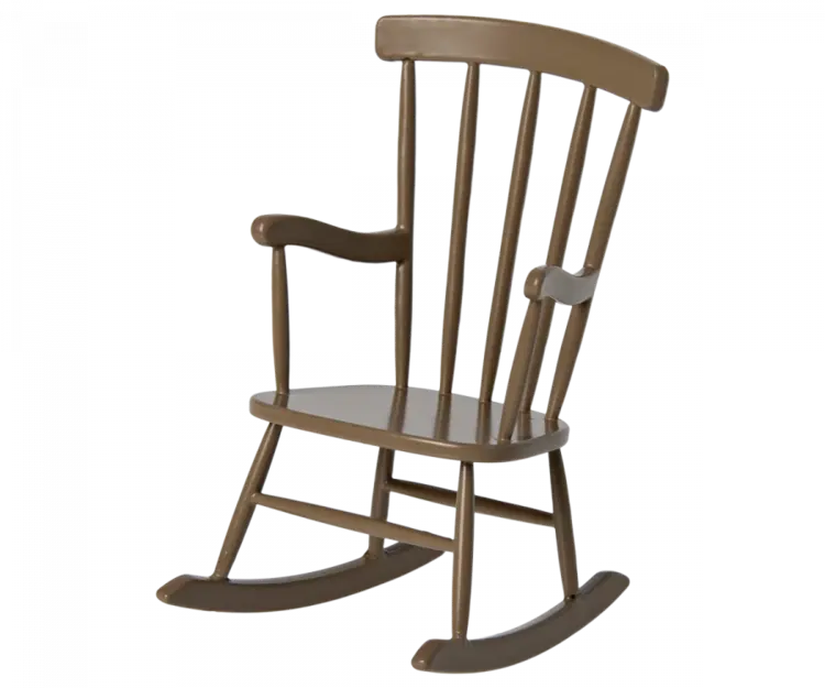 Maileg Rocking Chair, Mouse - Light Brown