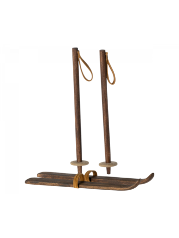 Maileg Ski And Ski Poles, Big Sister & Big Brother