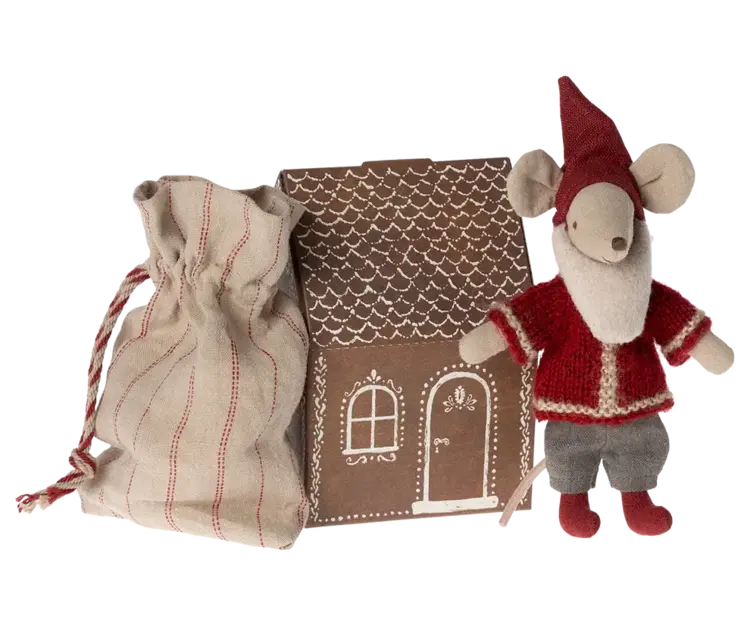 Maileg Santa Mouse