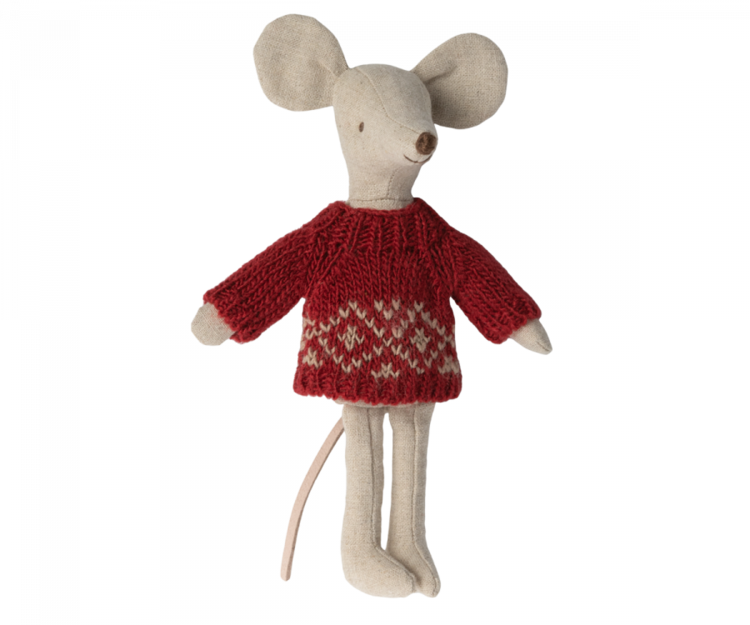 Maileg Knitted Sweater, Mum Mouse