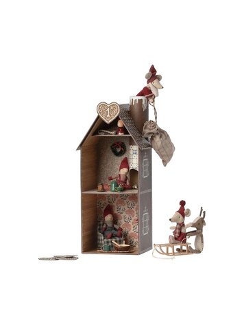 Maileg Gingerbread House, Mouse