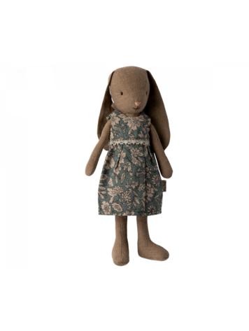 Maileg Bunny Size 1, Dusty Brown - Dress