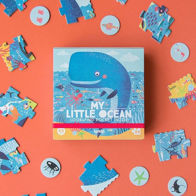 Londji Pocket Puzzel - My Little Ocean