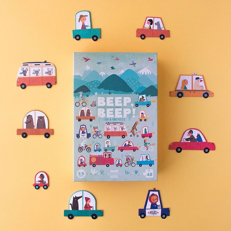 Londji Puzzle - Beep! Beep!