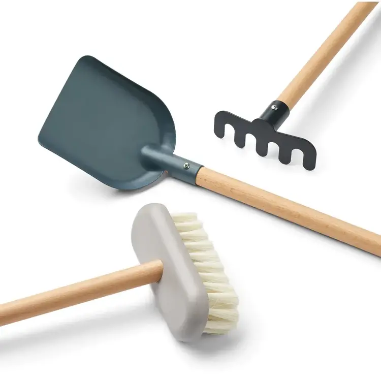 Liewood Claus Garden Tools - Whale blue mix