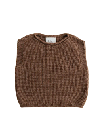 Hvid Vest Harvey - Mocha