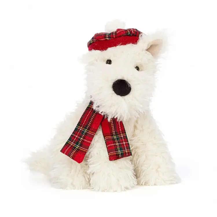 Jellycat Limited Winter Warmer Munro Scottie Dog