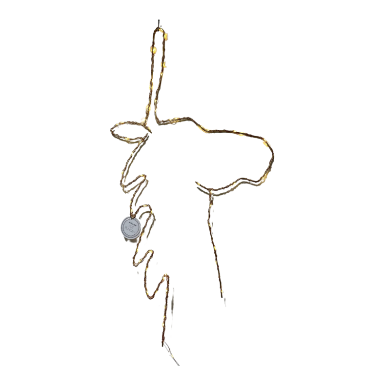 Zoé Rumeau Sculpture Lumineuse - Unicorn