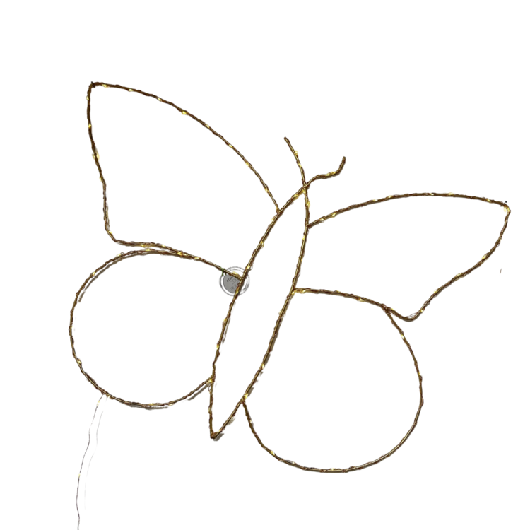 Zoé Rumeau Sculpture Lumineuse - Vlinder