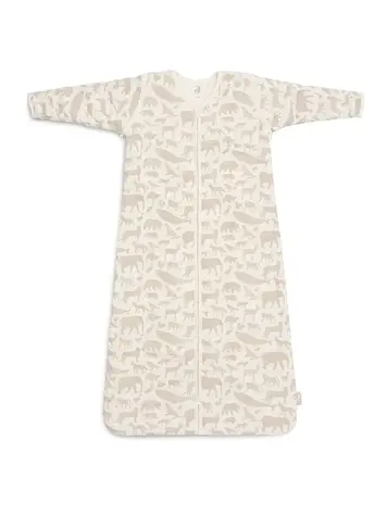 Jollein Slaapzak Met Afritsbare Mouwen - Animals Nougat