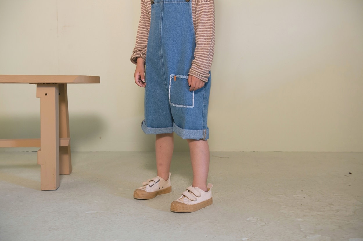 Short Dungaree - Jeans - Couleur Locale Kids