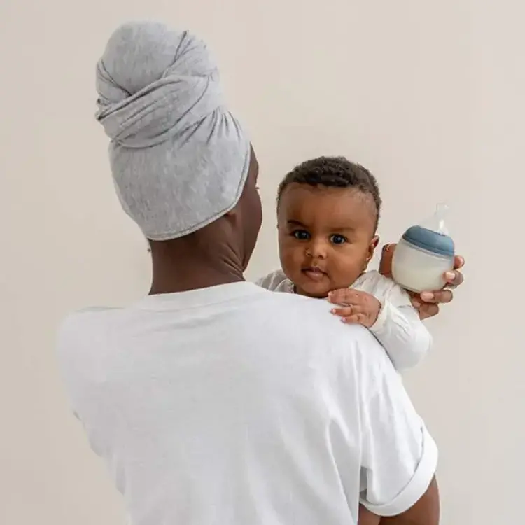 Elhée Feeding Bottle Blue Grey - 150ml