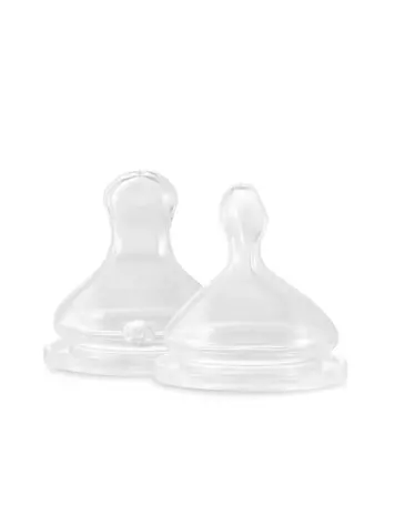 Elhée Set van 2 spenen - Slow-Flow (S)