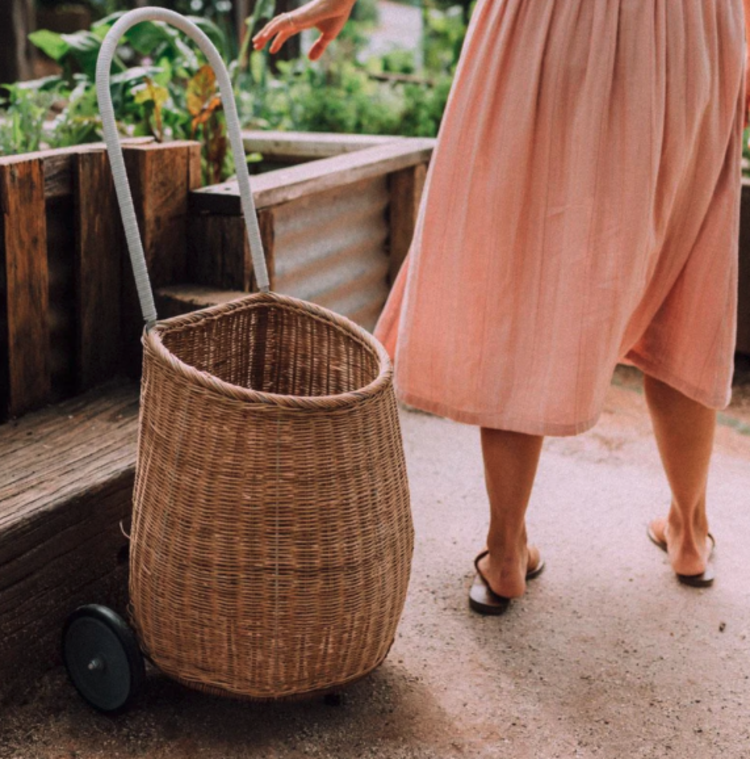 Olli Ella Rattan Big Luggy - Natural