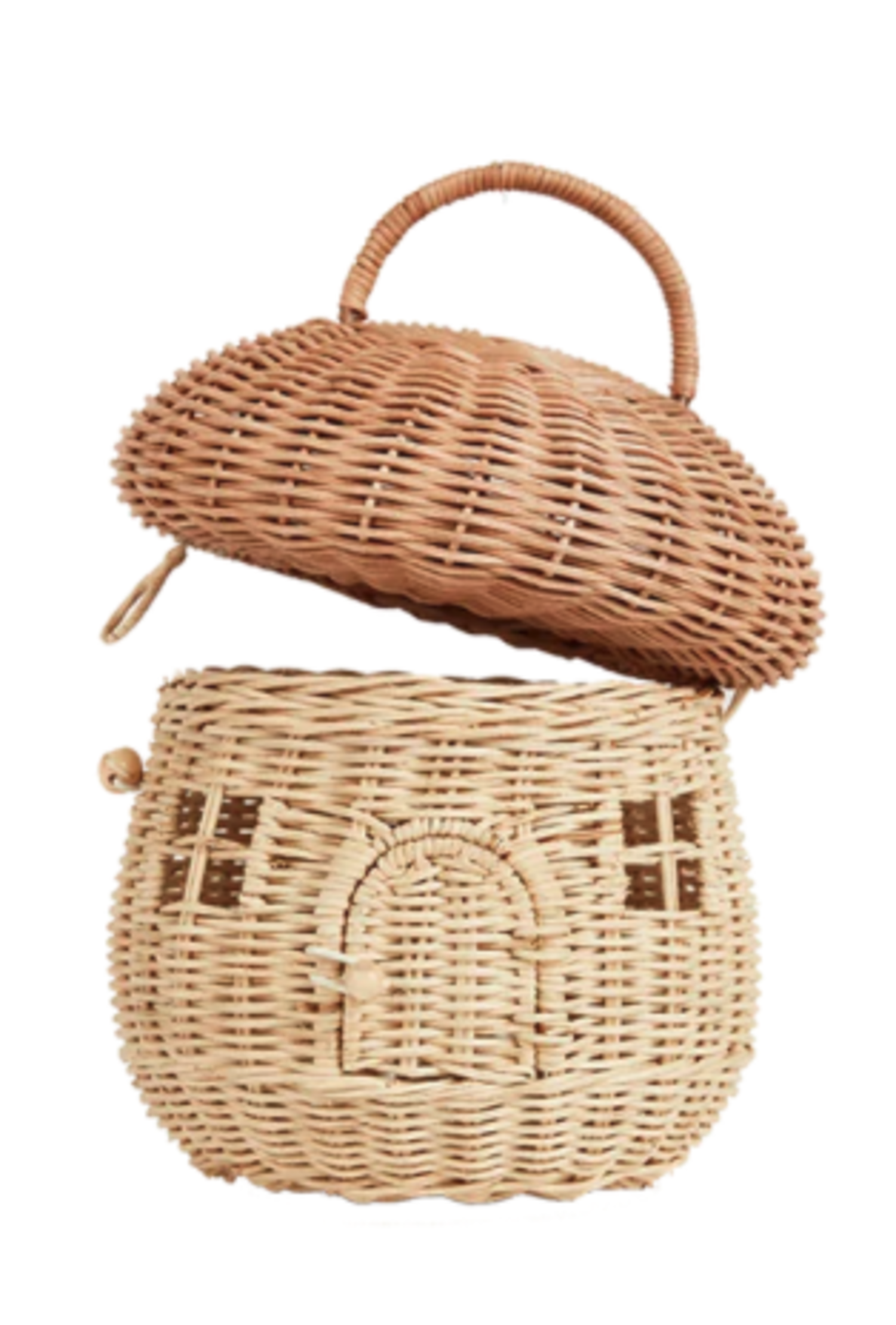 OLLI ELLA RATTAN MUSHROOM BASKET natural OLLI ELLA RATTAN MUSHROOM BASKET natural