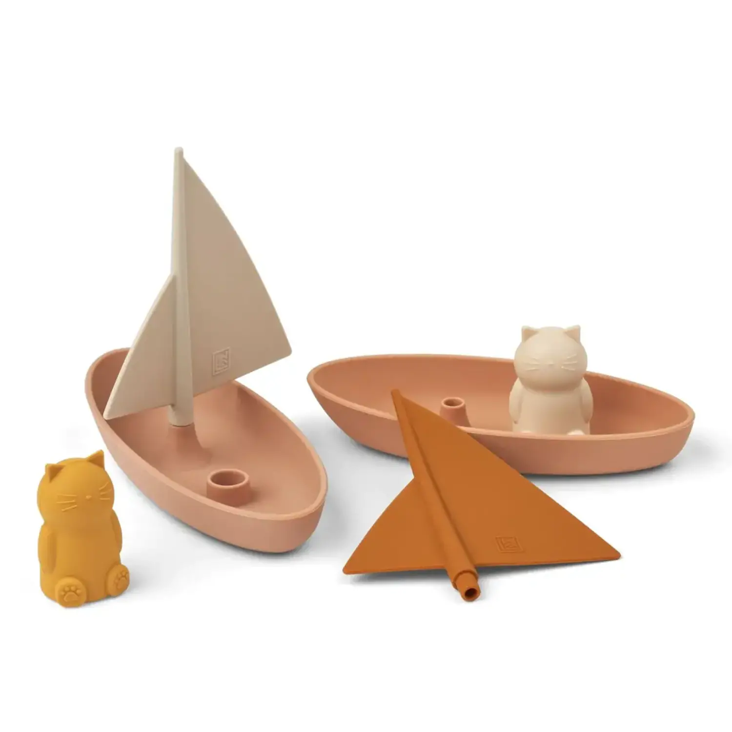 LIEWOOD ENSLEY TOY BOATS 2 PACK PALE TUSCANY MULTI MIX LIEWOOD ENSLEY TOY BOATS 2 PACK PALE TUSCANY MULTI MIX