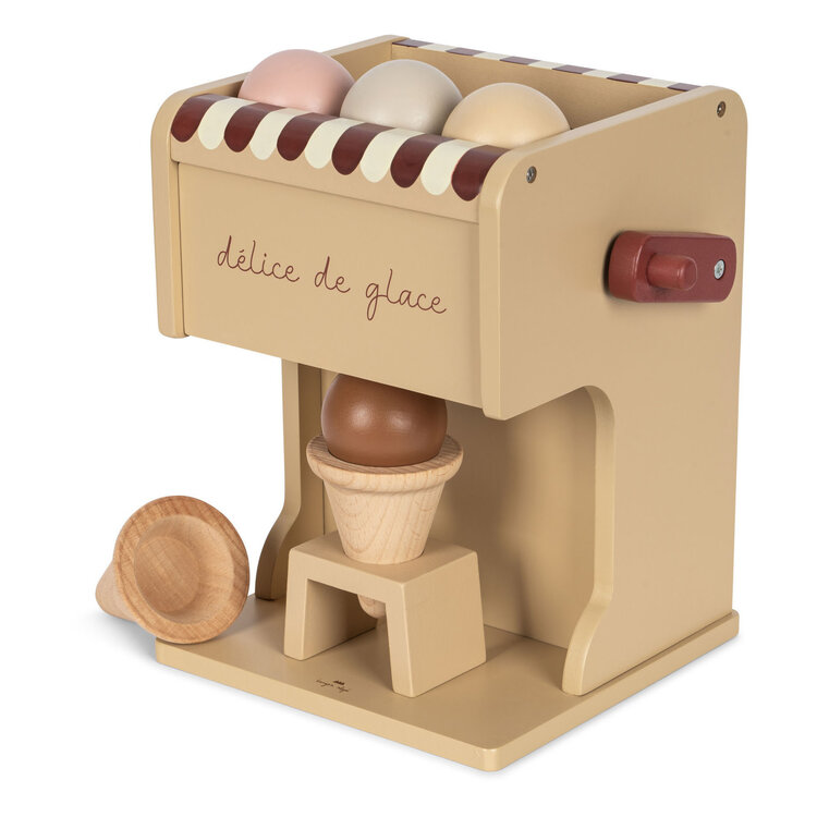 Konges Sløjd Wooden Ice Cream Maker - Beige