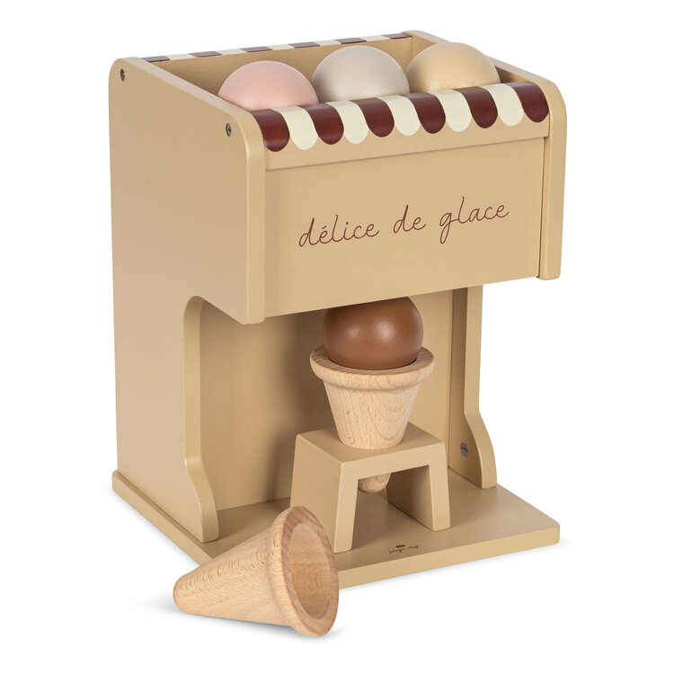 Konges Sløjd Wooden Ice Cream Maker - Beige