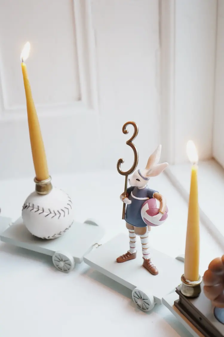 Konges Sløjd 20-Pack Birthday Train Candles