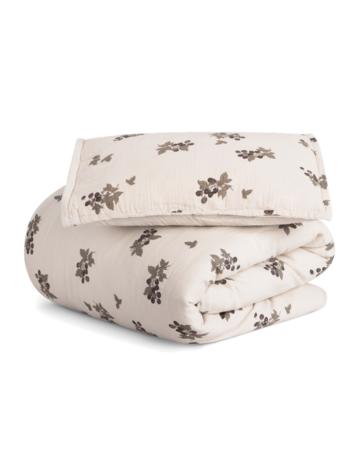 Garbo&friends Muslin Bed Set Junior - Blackberry