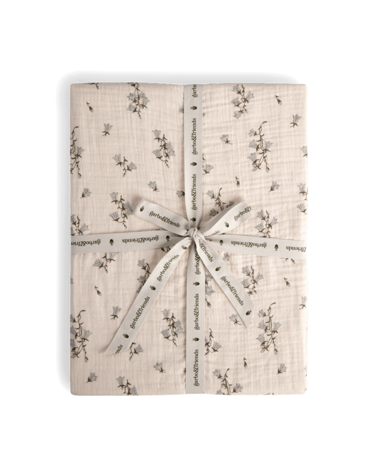 Garbo&friends Fitted Sheet Bluebell - 1 Person