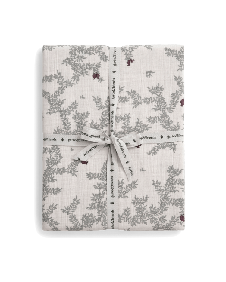 Garbo&friends Fitted Sheet Pomegranate - 1 Person