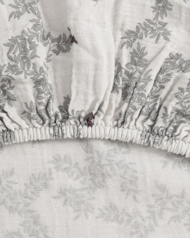 Garbo&friends Fitted Sheet Pomegranate - 1 Person