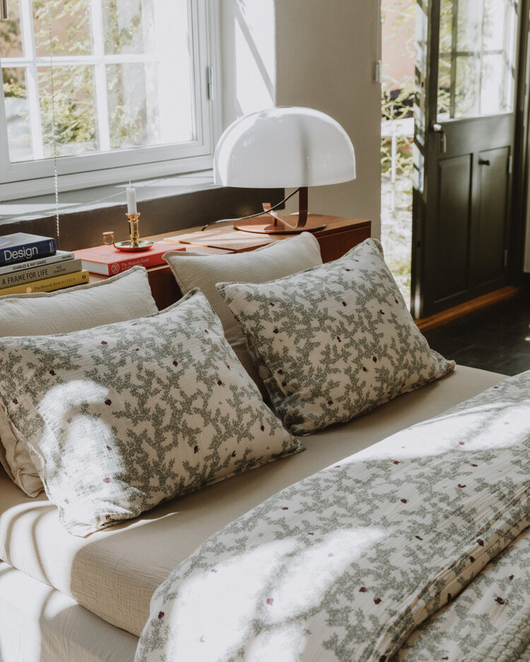 Garbo&friends Fitted Sheet Olive - 2 Pers